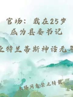 官场：我在25岁成为县委书记