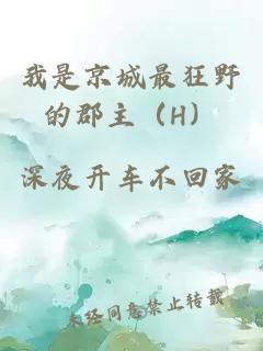 我是京城最狂野的郡主（H）