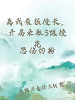 高武最强校长，开局录取S级校花