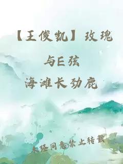 【王俊凯】玫瑰与E弦