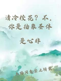 清冷校花？不，你是抽象圣体