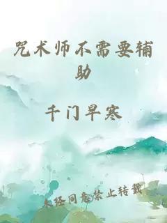 咒术师不需要辅助